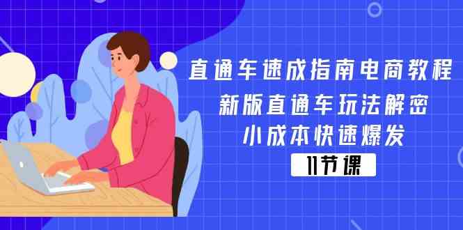 直通车速成指南电商教程：新版直通车玩法解密，小成本快速爆发（11节）-怡宝聊项目