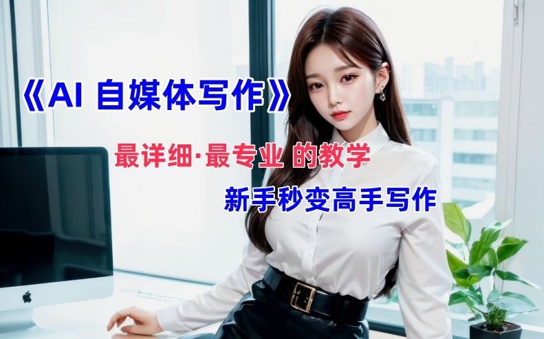AI自媒体文章创作全网最详细教程，新手秒变写作高手，多方位发展-怡宝聊项目